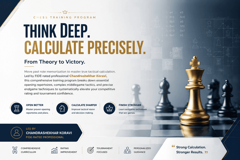 Strategic Chess Training Program