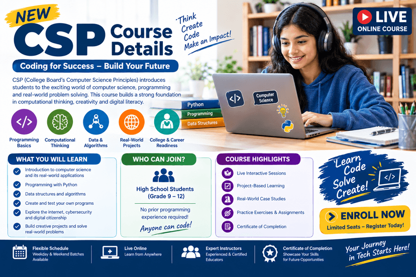 New CSP course details
