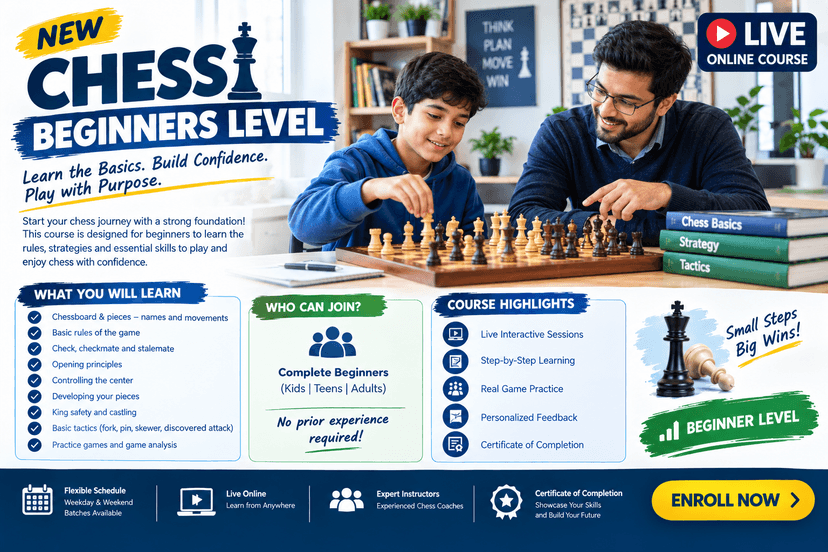 New Chess Beginners level