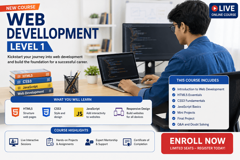 Web Development Level 1